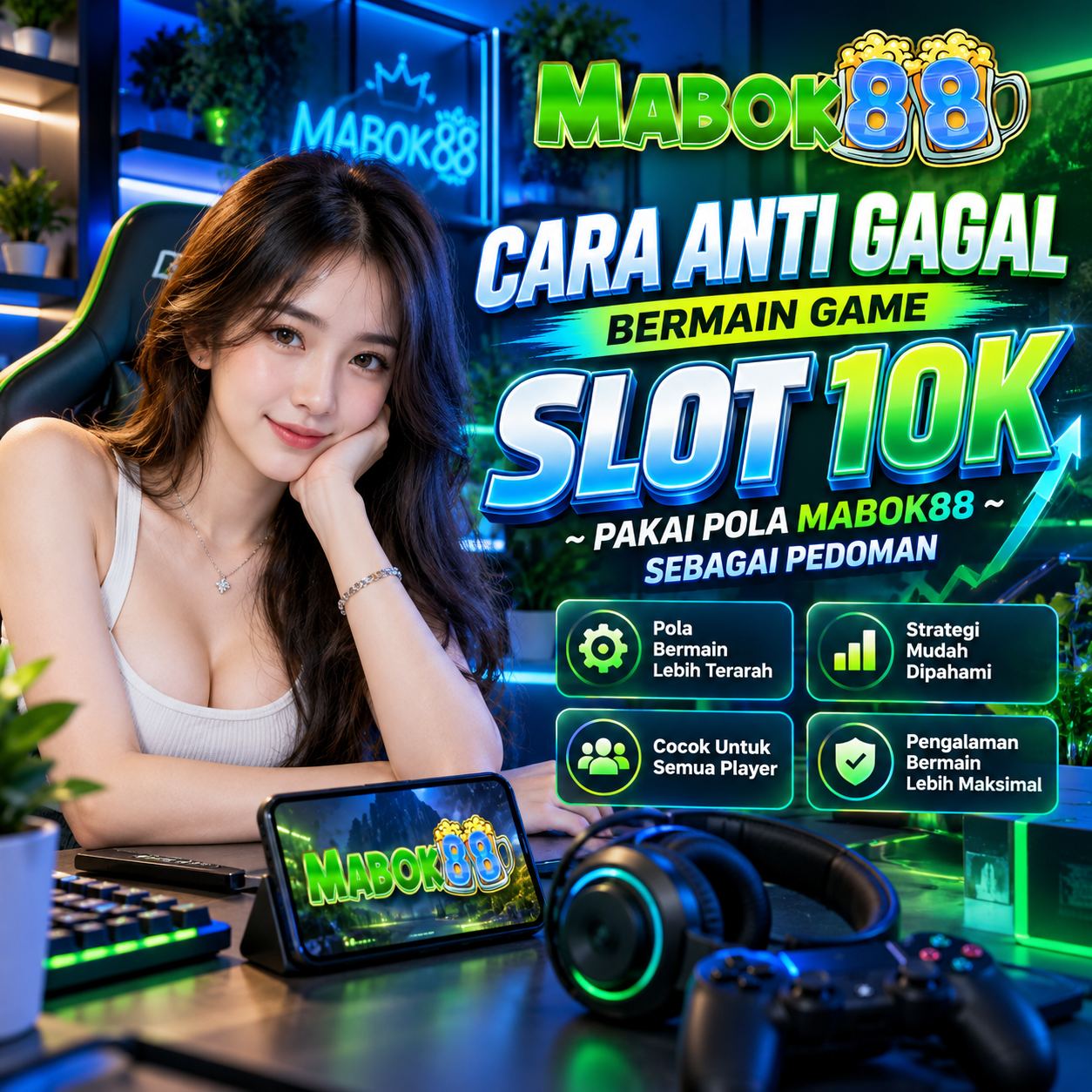 Cara Anti Gagal Bermain Game Slot 10k ~ Pakai Pola MABOK88 Sebagai Pedoman